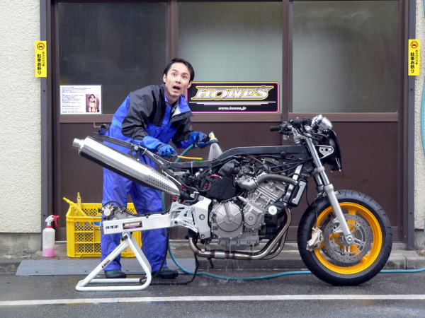 ホーネット250 600 900の軽量化